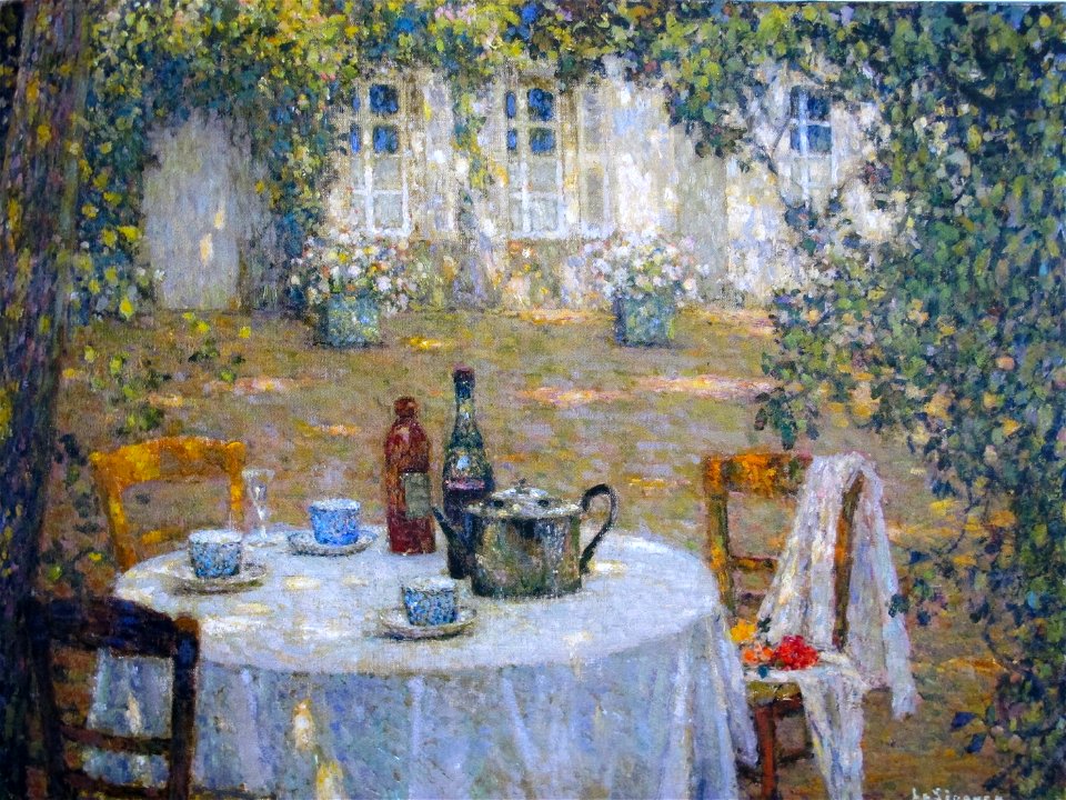 Le Sidaner, le table d'automne
