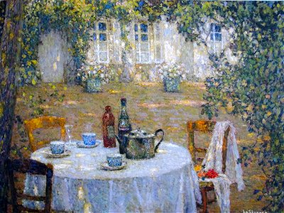 Le Sidaner, le table d'automne