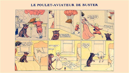 Le poulet aviateur de Buster 1