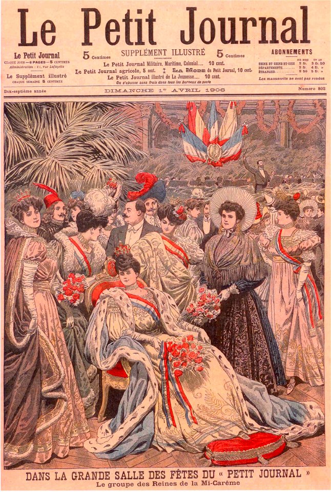 Le Petit Journal 1er avril 1906