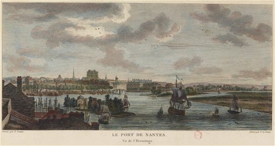Le port de Nantes en 1776