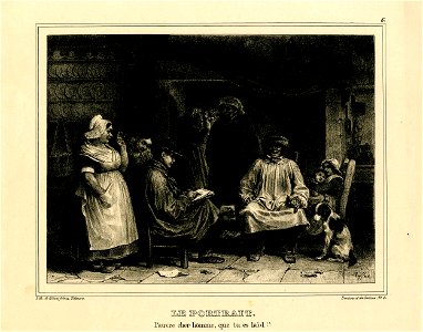 Le portrait - pauvre cher homme, que tu es laid! (BM 1863,0725.399)