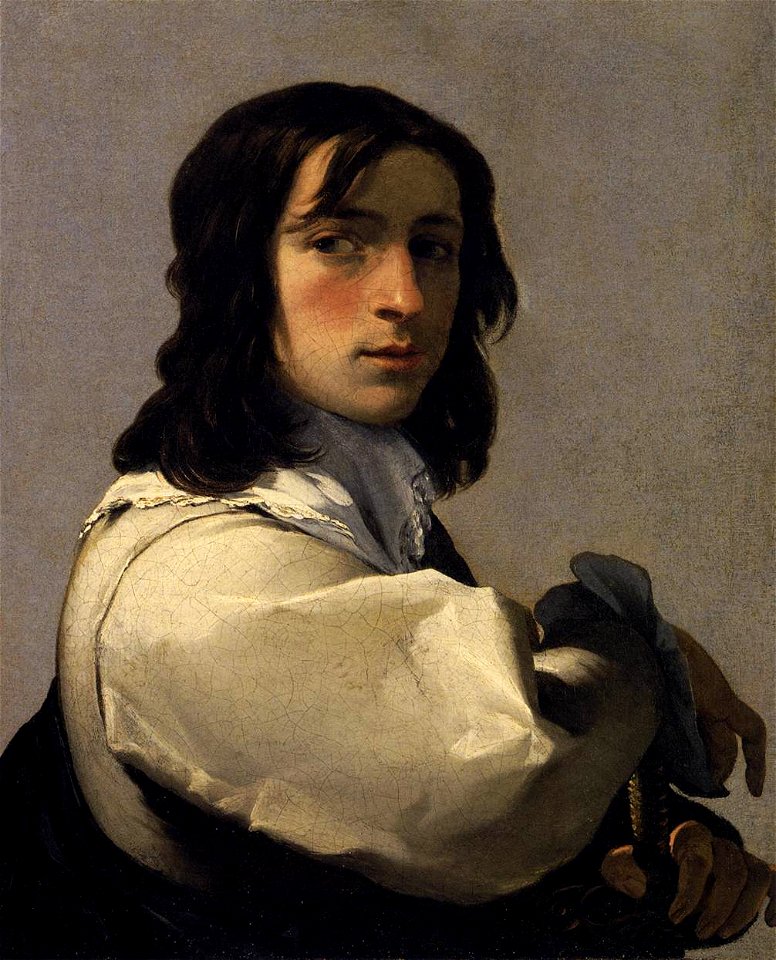 Eustache Le Sueur - Portrait of a Young Man - WGA12617