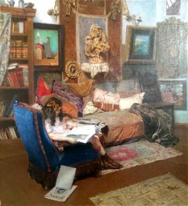 Le Temps de la lecture - Moritz Coschell - Musée juif de Berlin