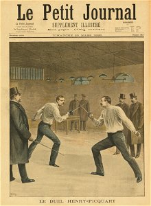 Le Petit Journal - Le Duel Henry-Picquart