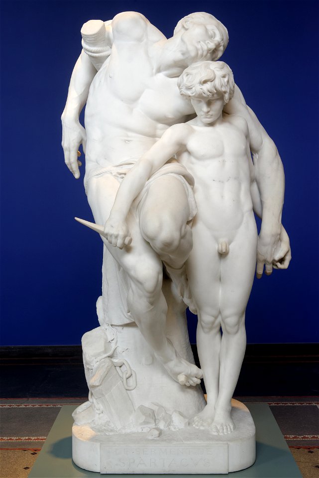 Le Serment de Spartacus Barrias Ny Carlsberg Glyptotek MIN472