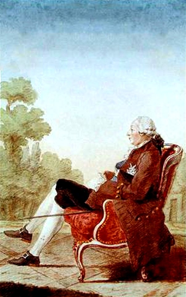 Le Prince Camille de Lorraine, Prince of Marsan by Carmontelle