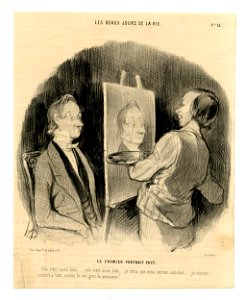 Le premier portrait payé (The first paid portrait) (BM 1886,1012.131)