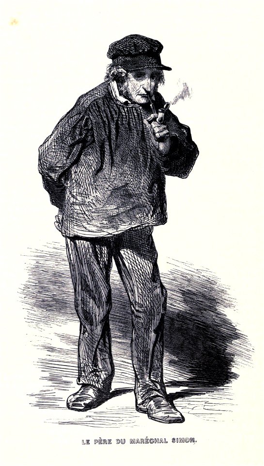 Le Père du maréchal Simon Gavarni