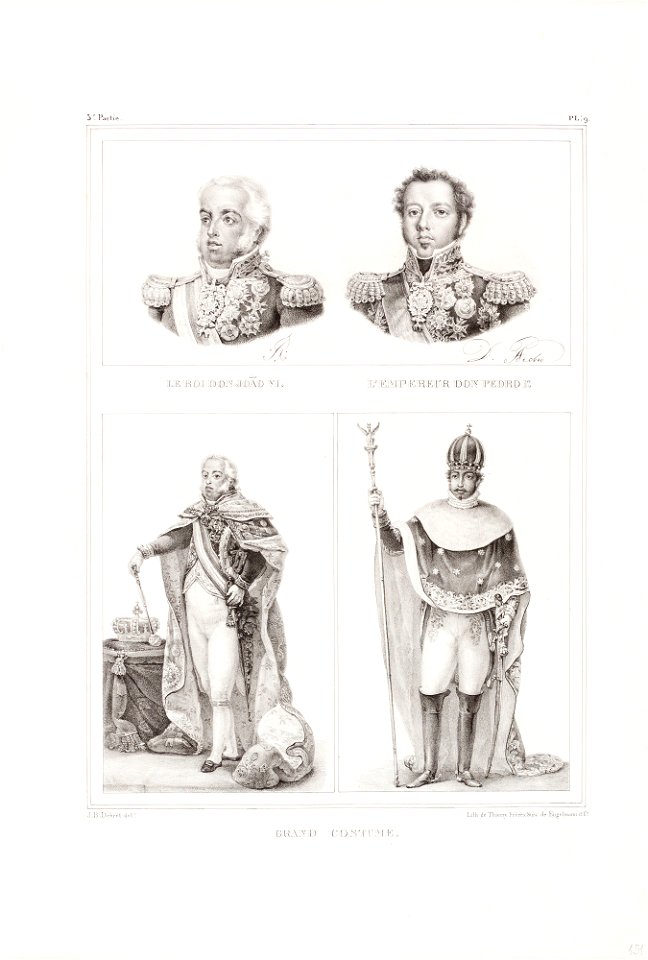Le roi Don João VI, da Coleção Brasiliana Iconográfica