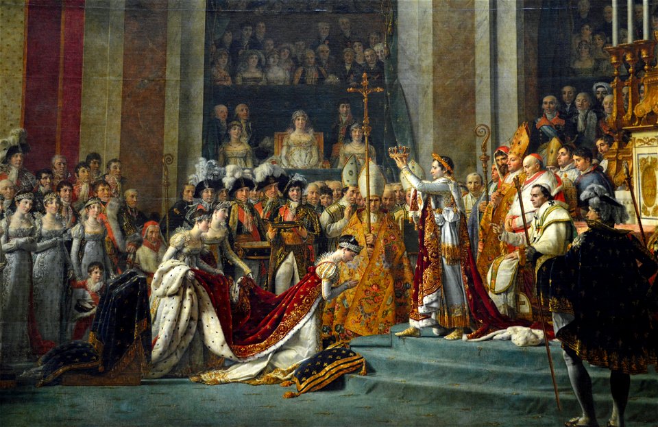 Le Sacre de Napoléon, David, 1804