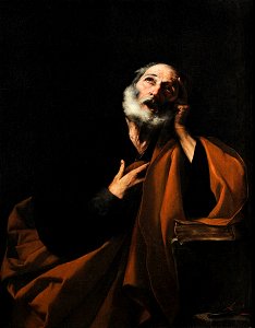 Le Repentir de saint Pierre - Jusepe de Ribera (X 807-b)