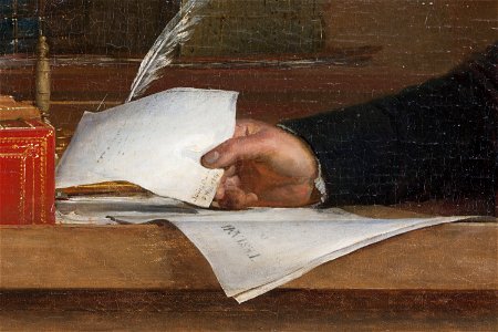 Le roi Louis XVIII dans son cabinet de travail des Tuileries (bgw17 0047)