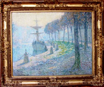 Le Sidaner - Niebla en la Midi -con marco MMBAV fRF03