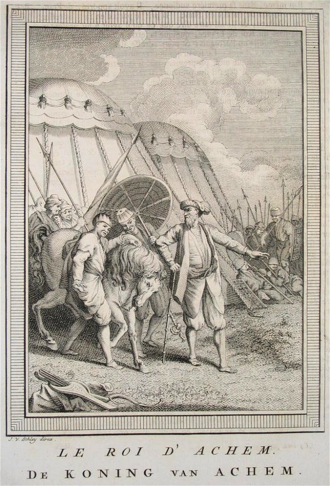 Le Roi d Achem vers 1730 1750