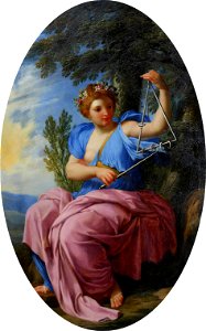 Eustache Le Sueur - The Muse Terpsichore - WGA12616