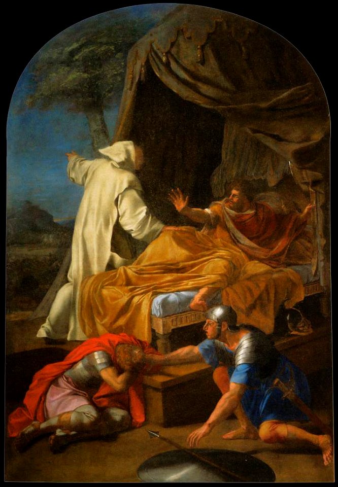 Eustache Le Sueur - St Bruno Appearing to Comte Roger - WGA12615
