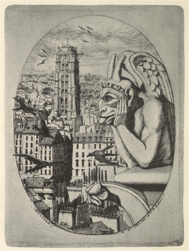 Le stryge, 1914