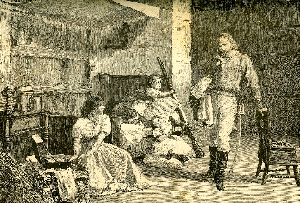 Le strettezze della famiglia Garibaldi a Montevideo