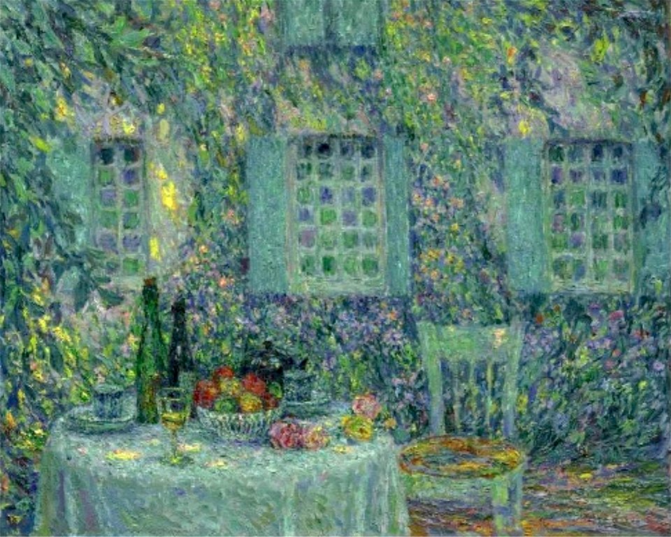La table, Soleil dan les feuilles
