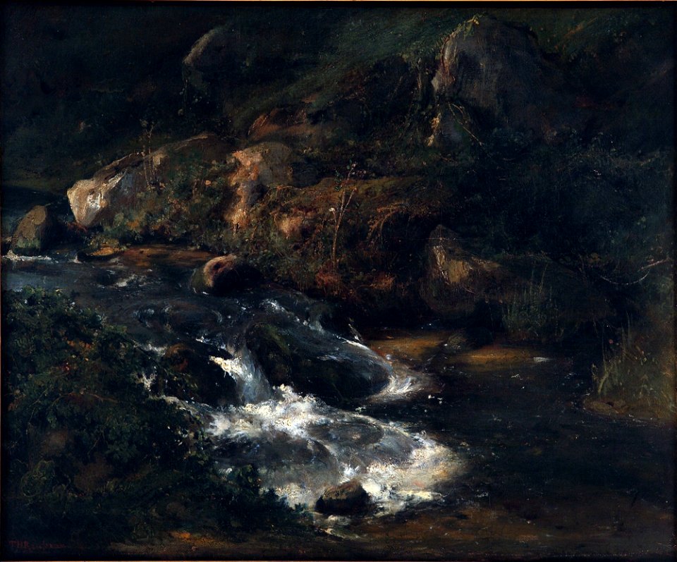Le Torrent - Pierre Étienne Théodore Rousseau
