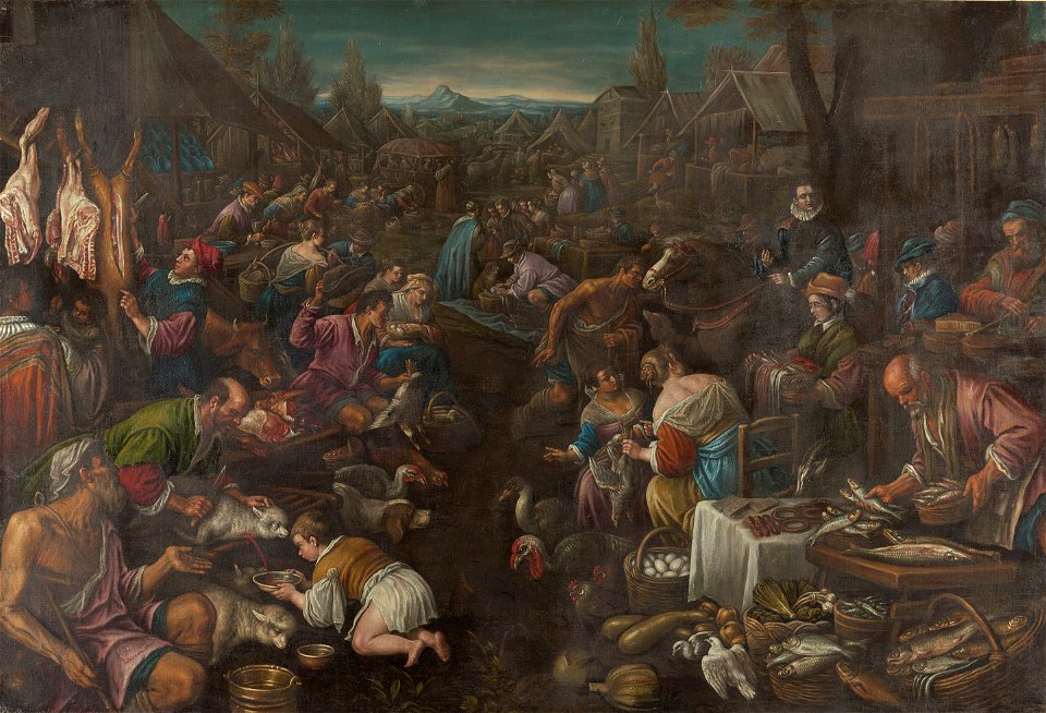 Leandro da Ponte, gen. Leandro Bassano - Jahrmarkt - GG 6010 - Kunsthistorisches Museum