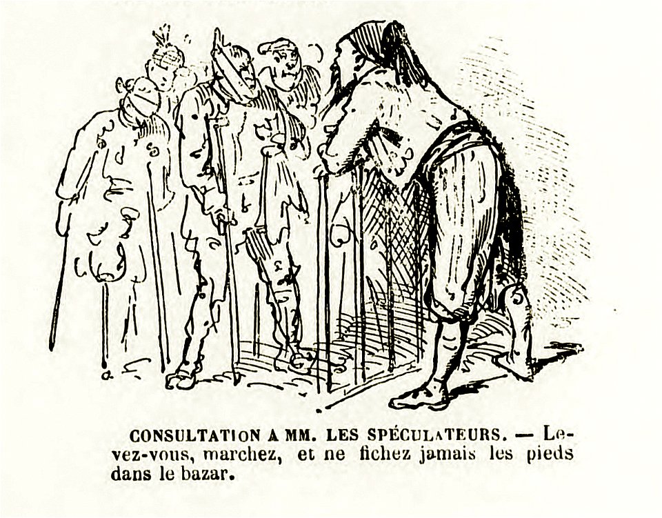 Le Zouave guérisseur à la bourse (part 2)