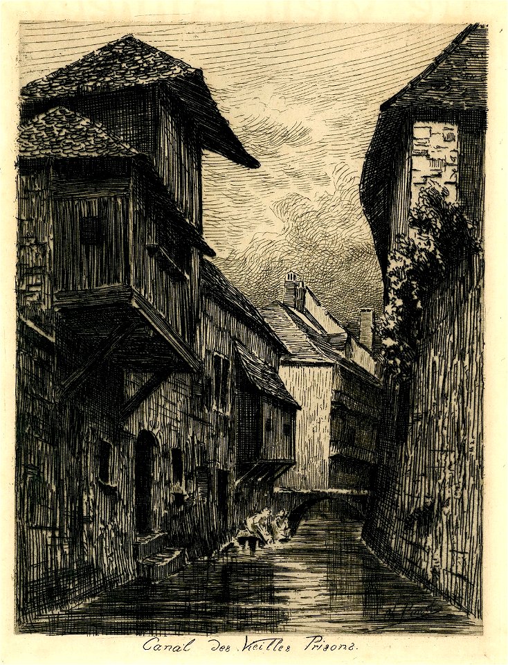 Le Vieil Annecy - Canal des Vieilles Prisons