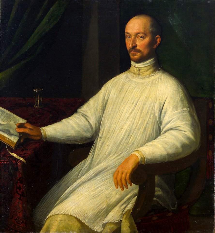 Leandro da Ponte, gen. Leandro Bassano - Bildnis eines Prämonstratensers - GG 3686 - Kunsthistorisches Museum