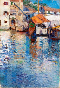 Lea von Littrow - A Sunny Day in the Old Harbour