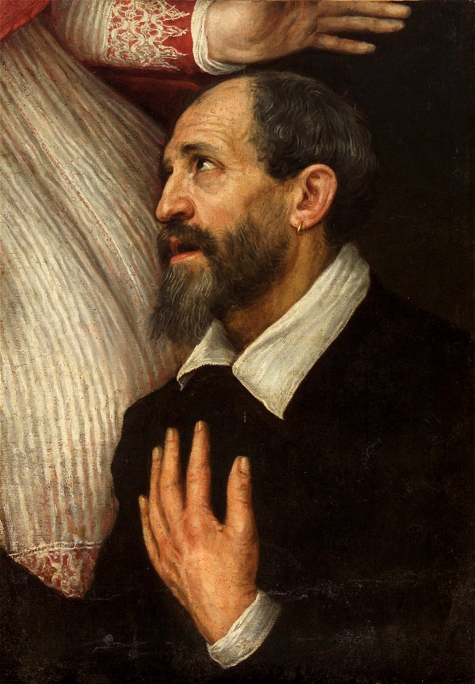 Leandro da Ponte, gen. Leandro Bassano - Stifterbildnis - GG 1996 - Kunsthistorisches Museum