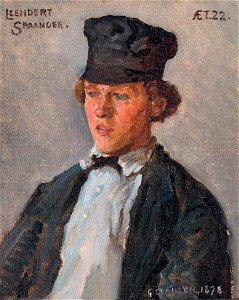 Leendert Spaander, by George Clausen