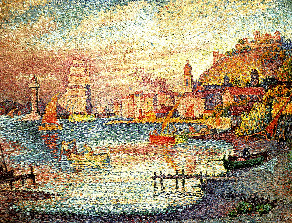 Leaving-the-Port-of-Saint-Tropez-Signac