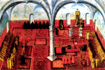 Legation Reception in the Moscow Kremlin 17. c.