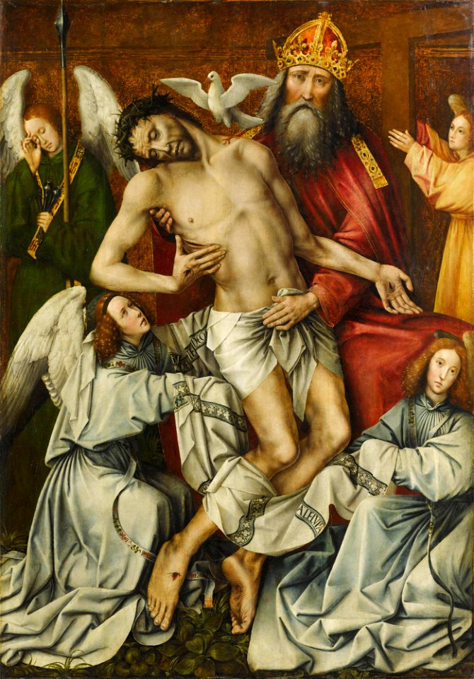 Le Trône de Grâce - Colijn de Coter - Musée du Louvre