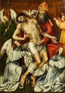 Le Trône de Grâce - Colijn de Coter - Musée du Louvre