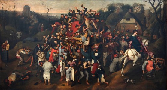 Le vin de la Saint-Martin - d'après Pieter Bruegel I (cropped)