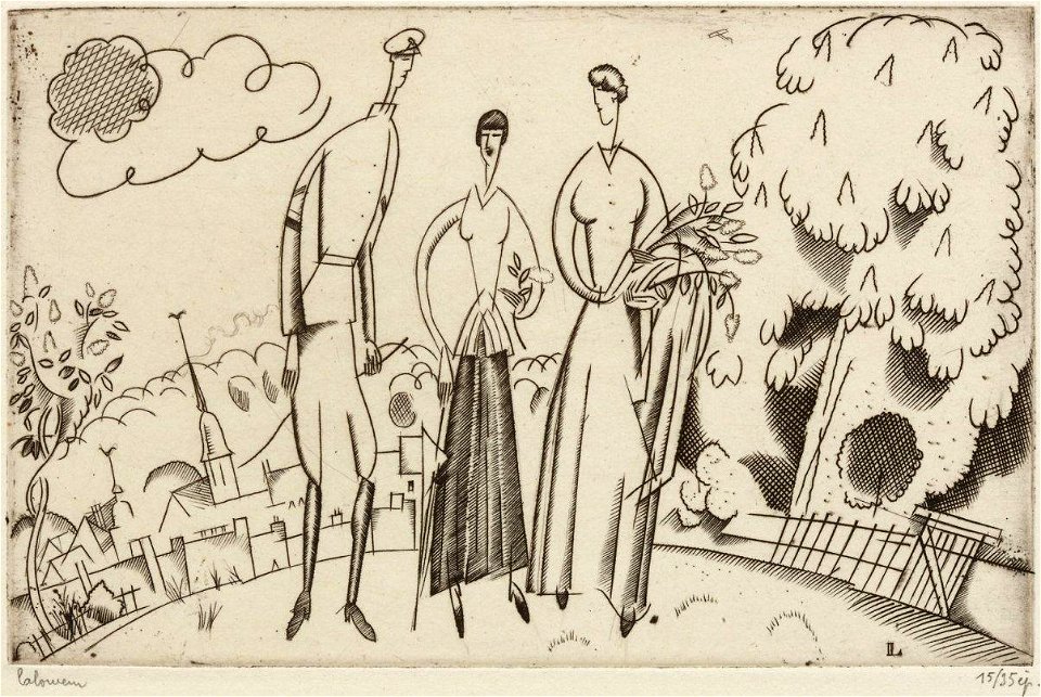 Le-dimanche-a-l-arriere-1917-1919