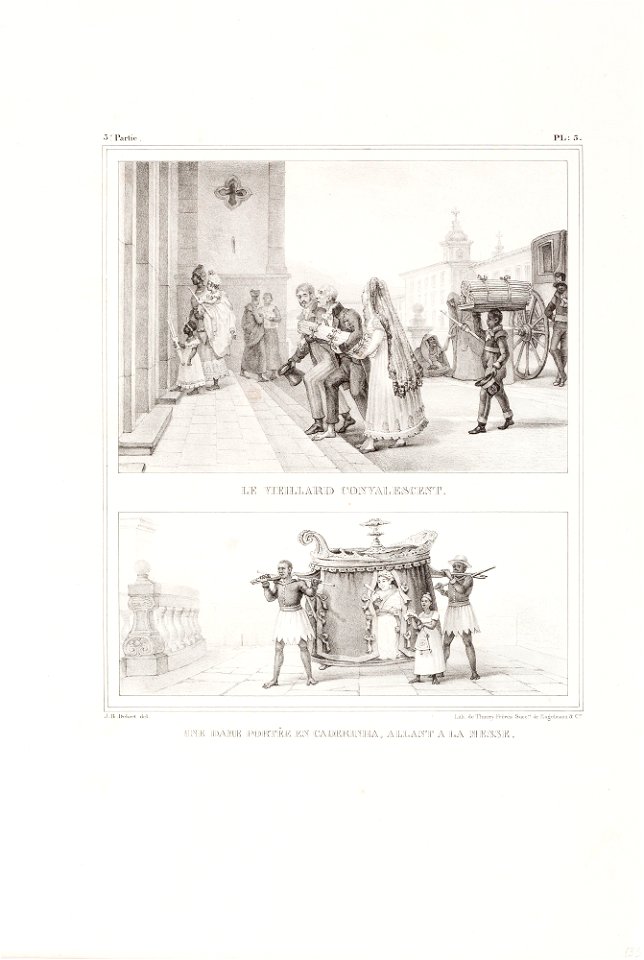 Le vieillard convalescent, da Coleção Brasiliana Iconográfica