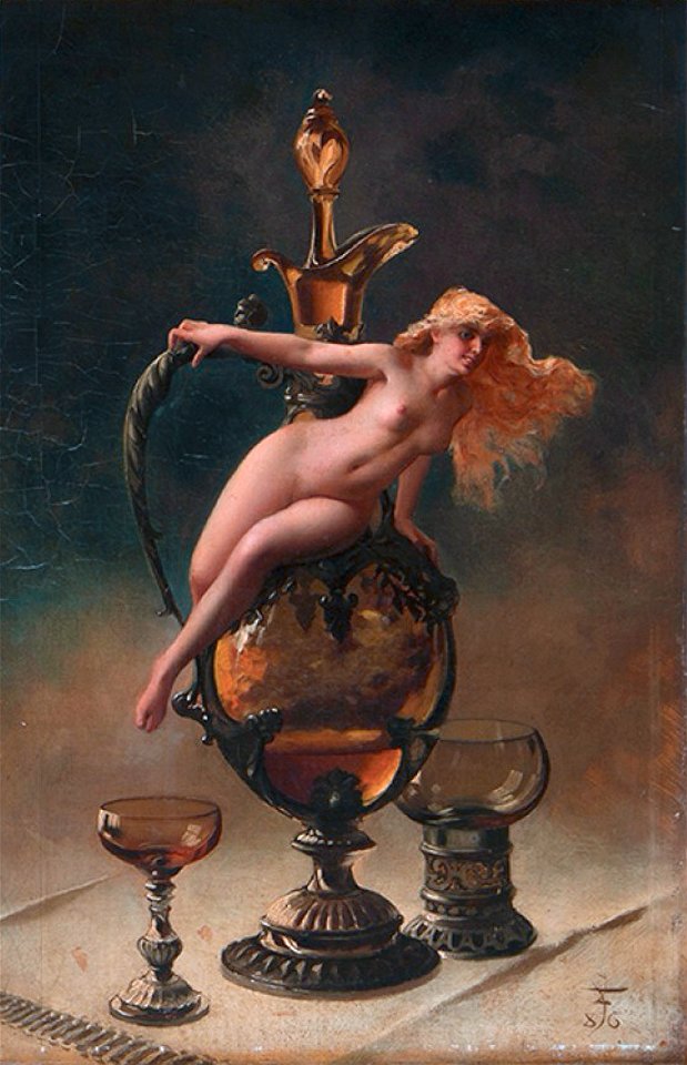 Le vin de Tokai, by Luis Ricardo Falero