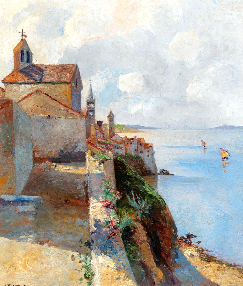 Lea von Littrow - The bell towers in Rab