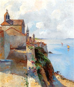Lea von Littrow - The bell towers in Rab