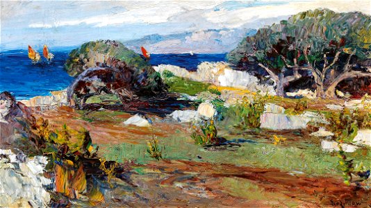 Lea von Littrow - A Coastal Landscape