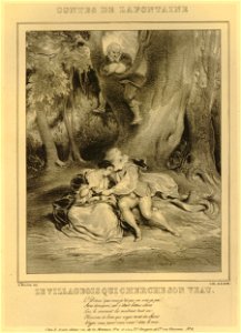 Le Villageois qui cherche son veau (BM 1900,1231.4309 1)