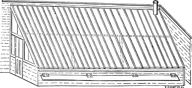Lean - to-Amateurs Greenhouse Conservatory-0044