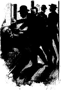 Leblanc - Arsène Lupin contre Herlock Sholmès (La Dame blonde suivi de La Lampe juive), paru dans Je sais tout, 1906-1907 (page 60 crop)