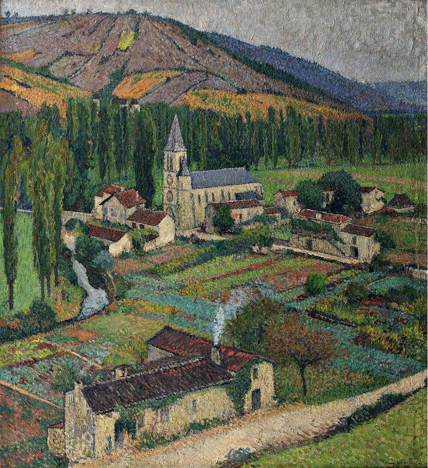 Le Village de Labastide-du-Vert et son église Henri Martin musée de Cahors Henri-Martin D.1986.1