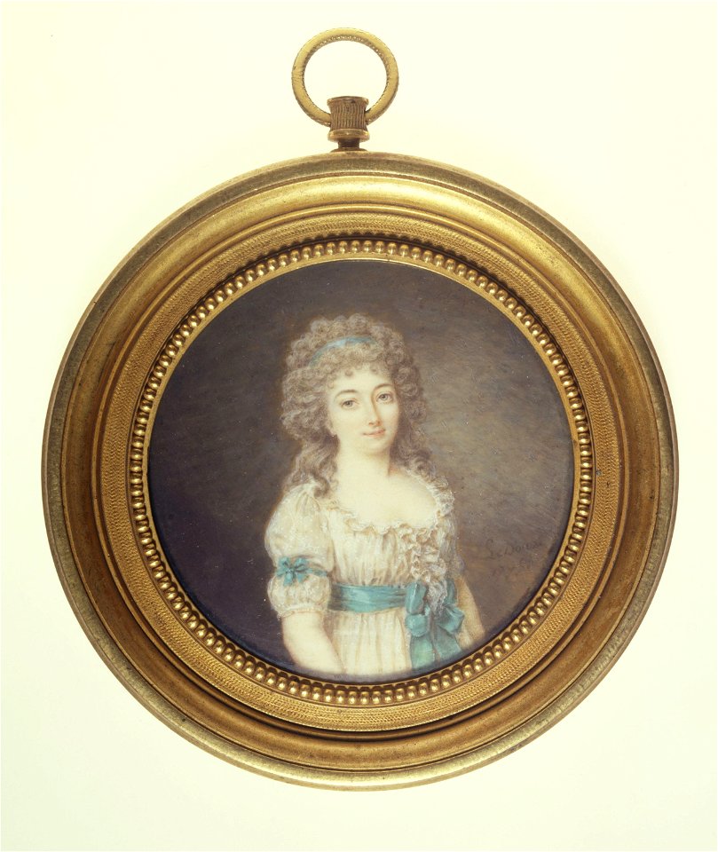 Ledoux, Jeanne-Philiberte - Portrait de jeune femme - J 749 - Musée Cognacq-Jay