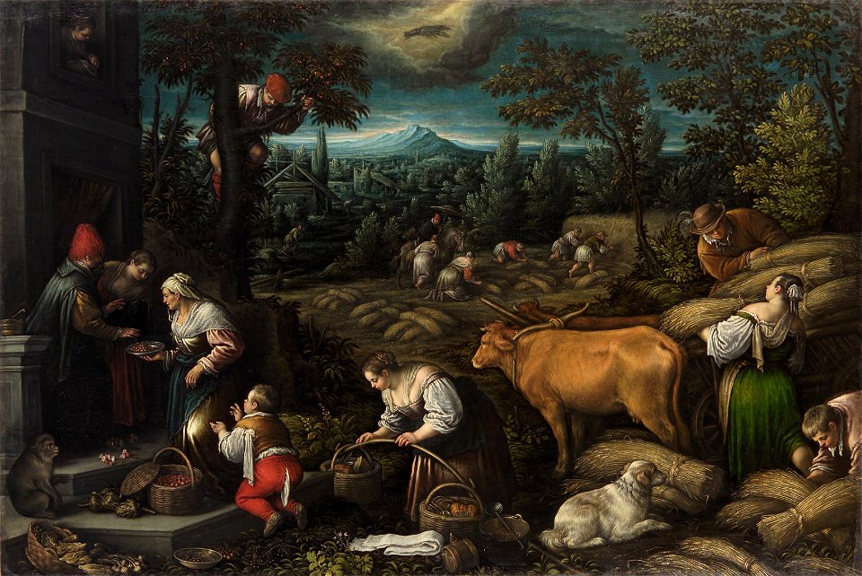 Leandro da Ponte, gen. Leandro Bassano - Juni - GG 4294 - Kunsthistorisches Museum