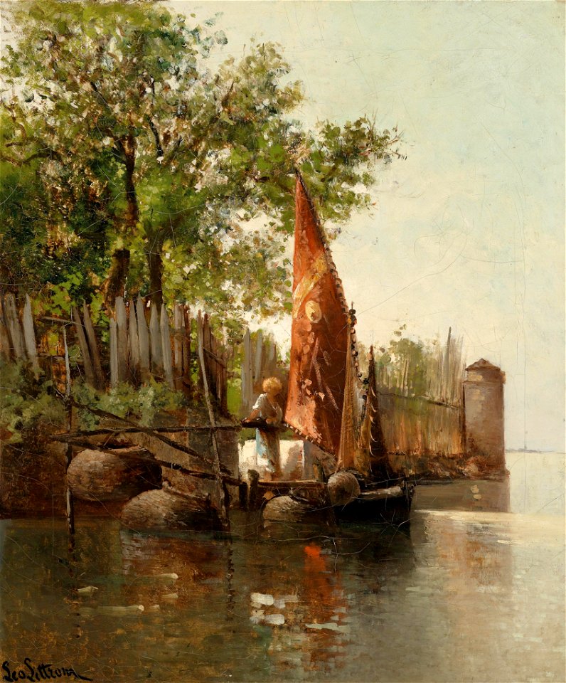 Lea von Littrow In der Lagune von Venedig